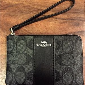 Coach small wristlet.